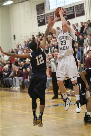 Senior Captain Mark Conelious Attempting the Shot