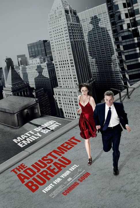 The Adjustment Bureau, starring Matt Damon and Emily Blunt