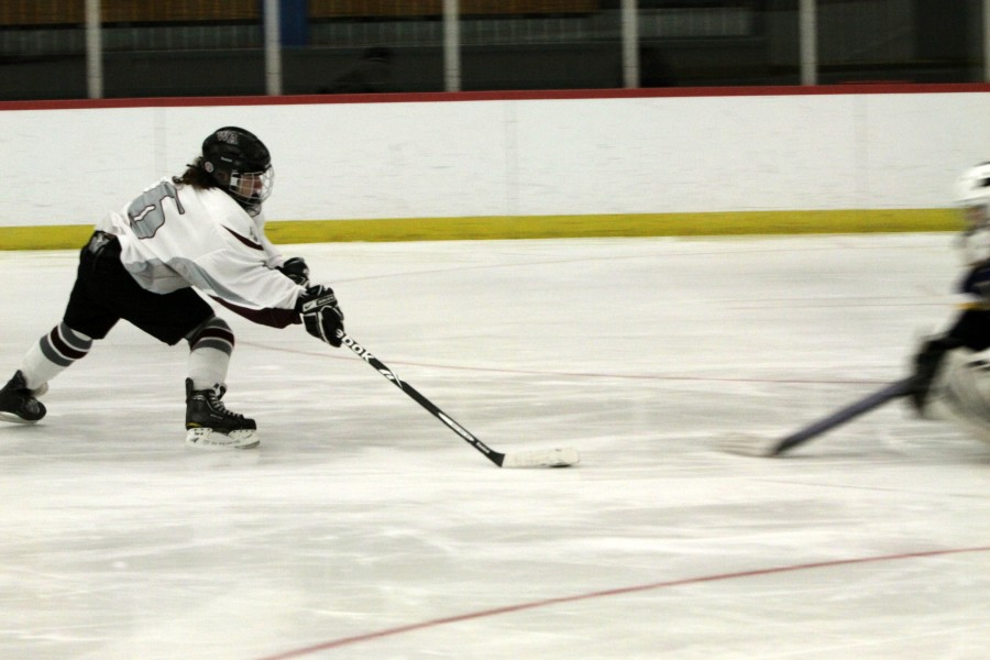 Westford Girl's Hockey Team Skates Away With a Win