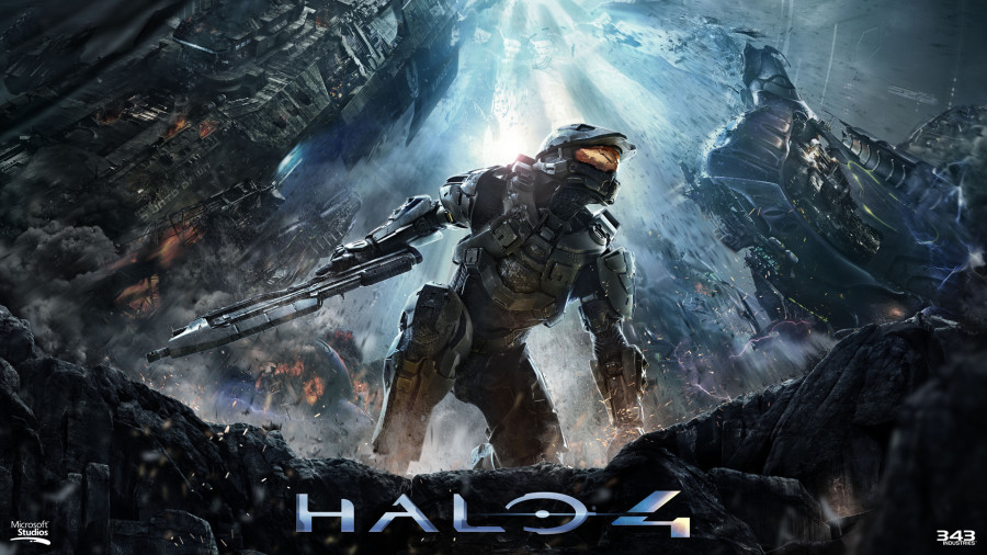 Cover art for Halo 4 by 343 Industries
