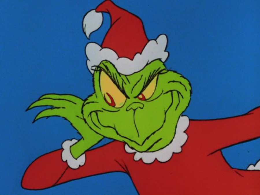 The Grinch, from the movie How the Grinch Stole Christmas (1966)