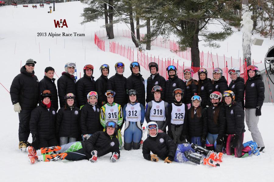 The 2013 Westford Alpine Ski Team