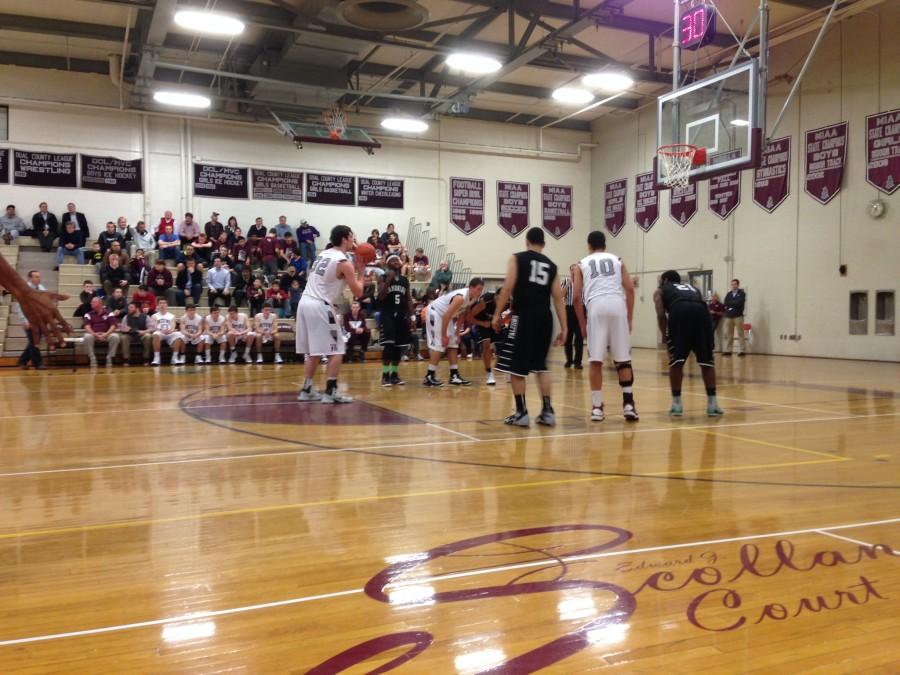McCord at the free throw line.