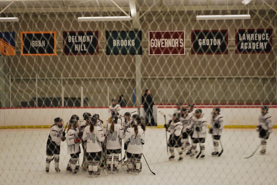 The+Westford+Academy+Girls+Ice+Hockey+team+defeated+Chelmsford+with+a+score+of+1-5.+The+team++had+a+successful+win+this+past+Saturday+and+played+at+The+Groton+School.