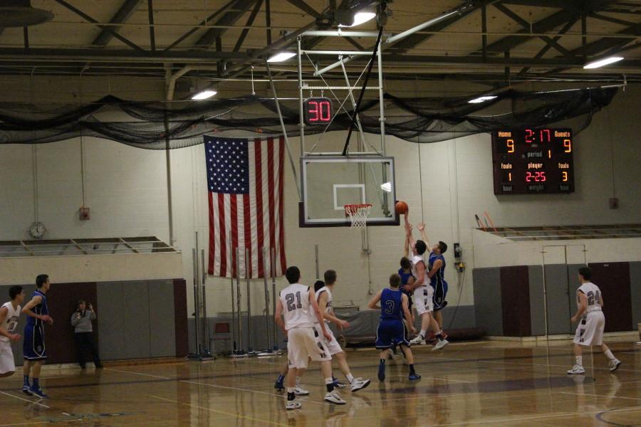 Boys basketball beats out Bedford