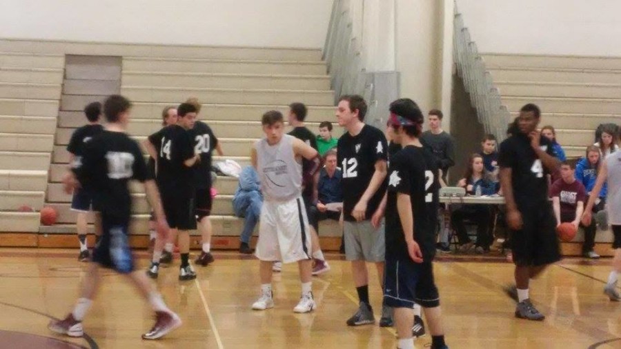 The Boys rec ball all-star team confronting after a substitution