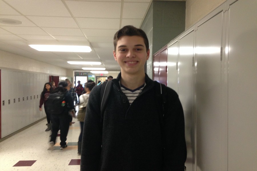 Senior Owen Orford wants to serve in the Navy after high school.