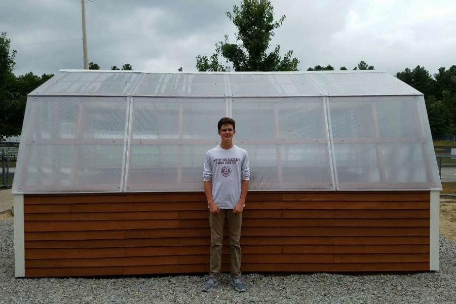 OConnell contributes to community with a greenhouse