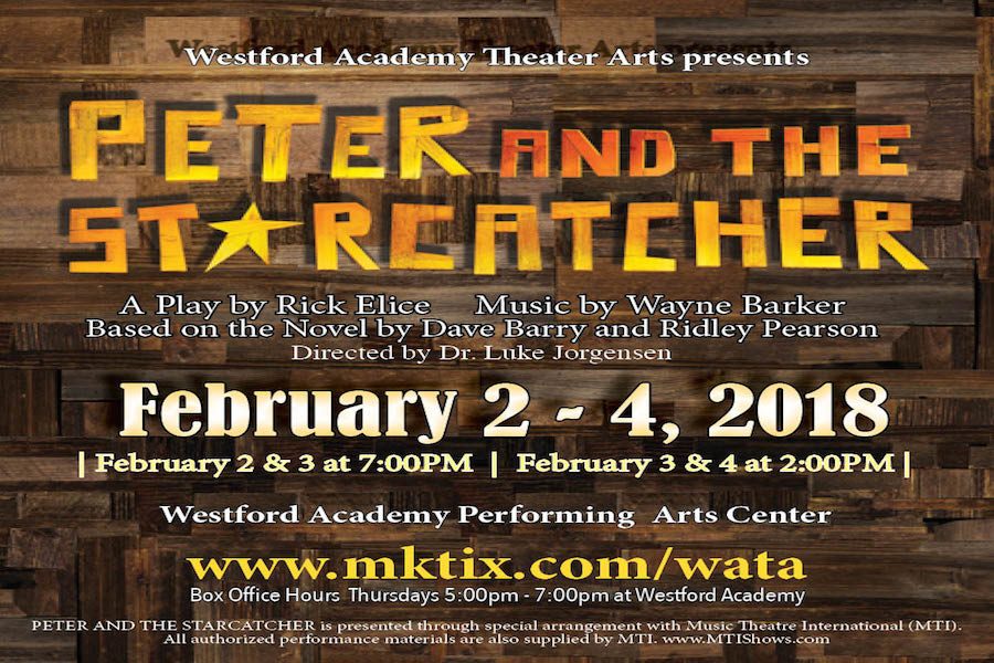Westford Academy Theater Arts presents Disney Comedy Peter and the Starcatcher