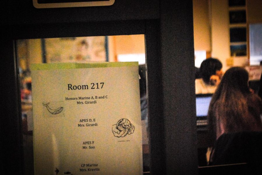 A close-up shot on Alt-eds room 217.