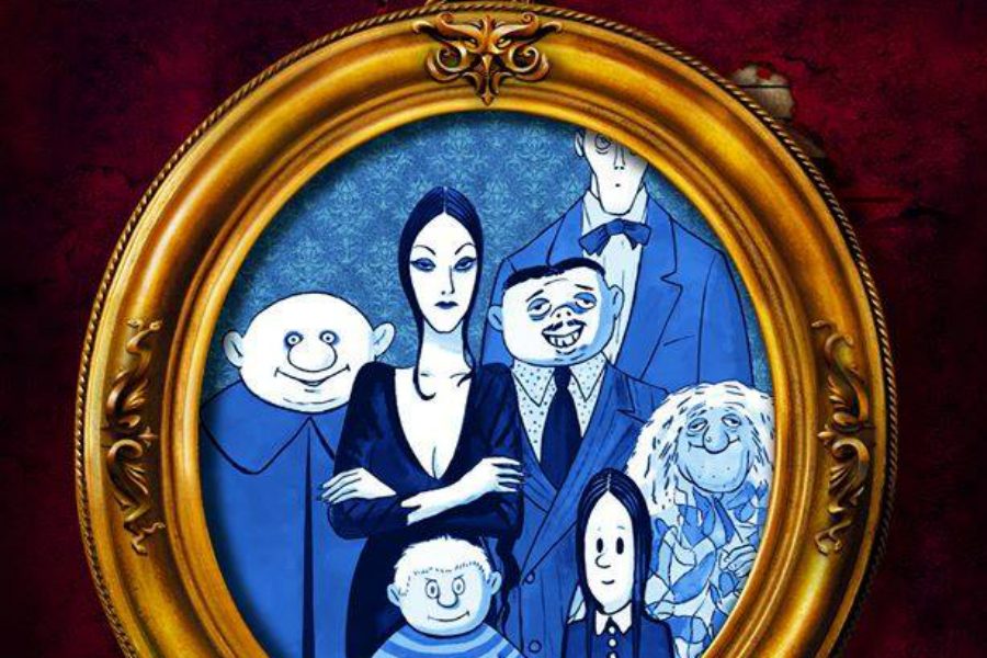 The+poster+for+The+Addams+Family%2C+opening+Halloween+night.