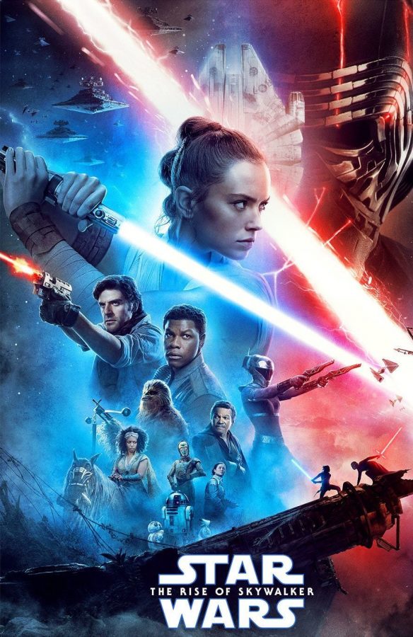 Star Wars: The Rise of Skywalker movie poster. 
