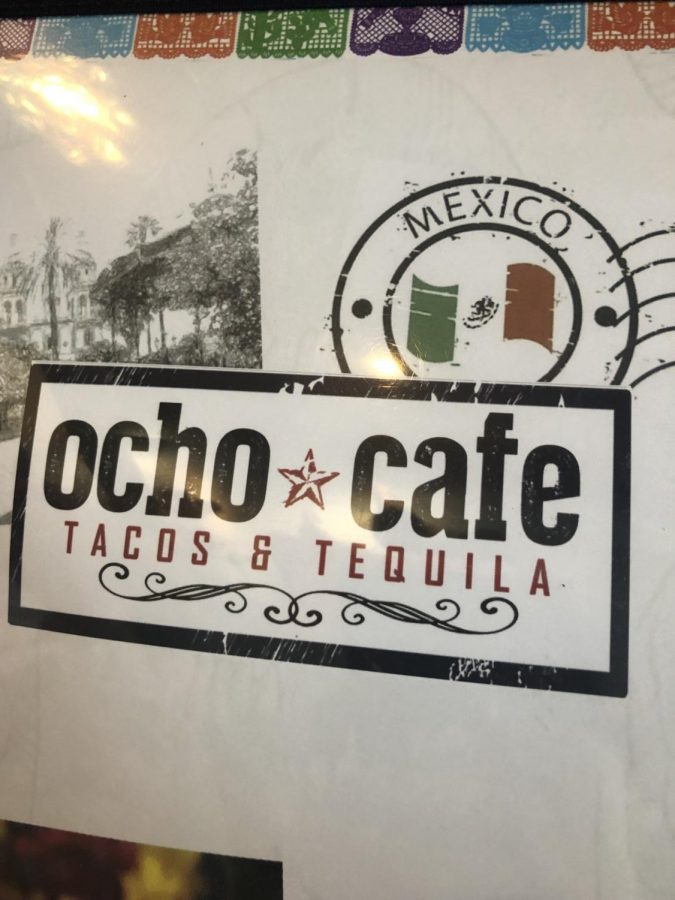 Ocho Cafe menu