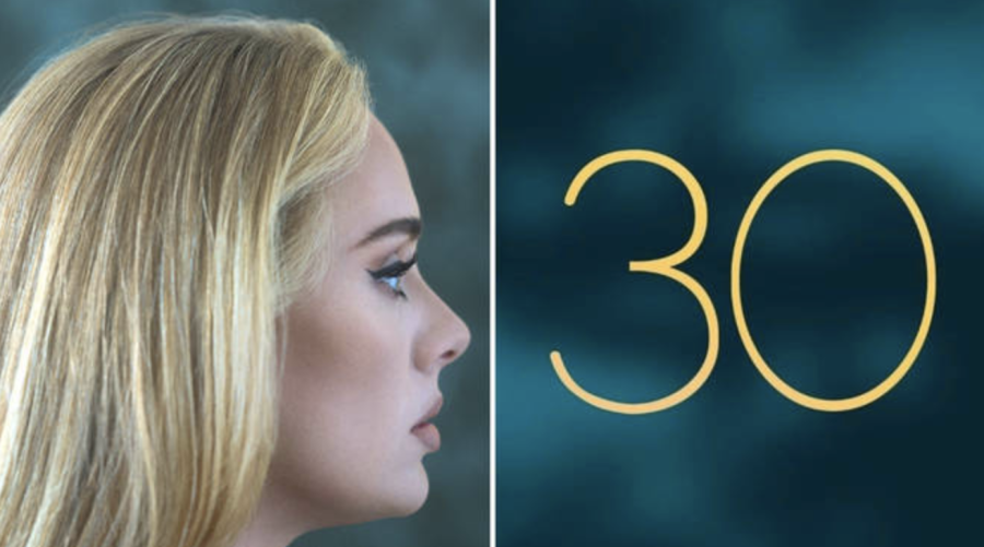 Adele 30 album cover.