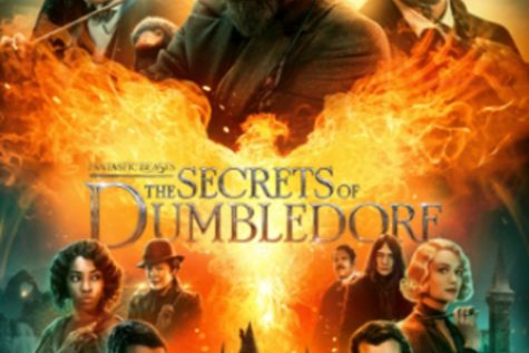 Movie Poster of Fantastic Beasts: The Secrets of Dumbledore. 
