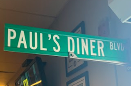 Some of Pauls diners creative labeling decor. 