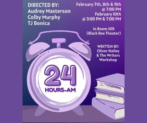 The poster of 24 Hours-AM.