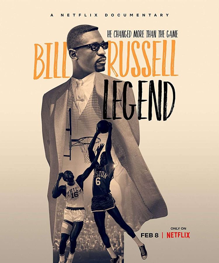 The movie poster from Bill Russell: Legend