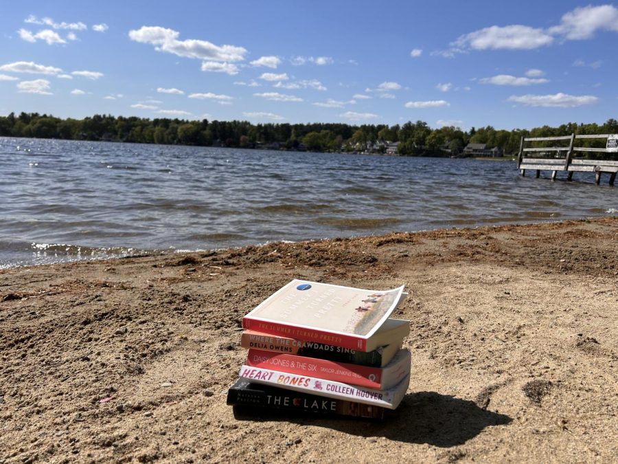 Five+book+recommendations+on+the+beach.