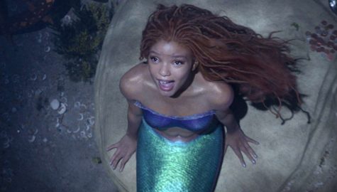 Halle Bailey as Ariel in Disneys new live-action The Little Mermaid.