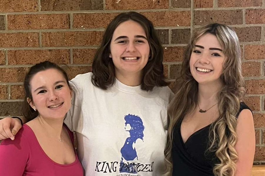 Brighter Places officers (left to right) Emma Boylen, Anya Gesin, and Sarah Cunniffe.