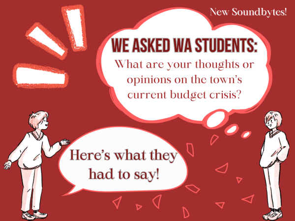Soundbytes: What are students thoughts on the towns budget crisis?