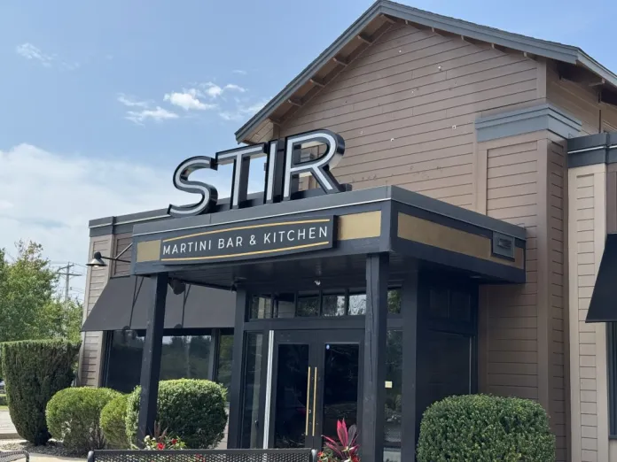 The outside of the new Stir restaurant