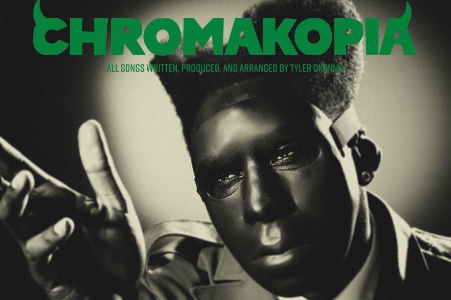 The official album cover of Tyler, The Creator's "Chromakopia."