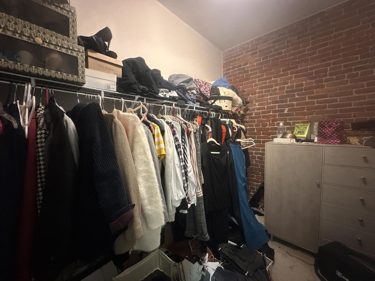 A closet full of clothes for 2025