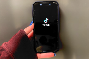 TikTok home page. 