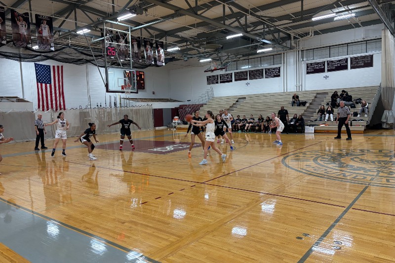 With strong defense and effortless chemistry on the court, WA Girls' Basketball secured a 56-24 victory against Cambridge Rindge and Latin.