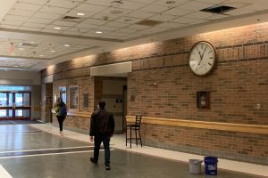 The clock in WA's bell lobby has proudly displayed the time to sleepy high school students for years.