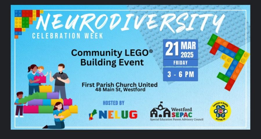 A flier for the LEGO Building Event