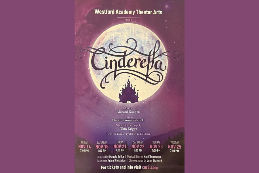 The official poster for "Cinderella."