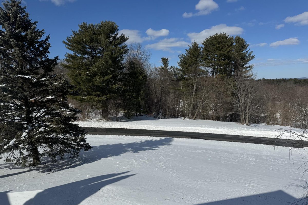 A clear road the morning of Tuesday, Feb. 24, 2026. 