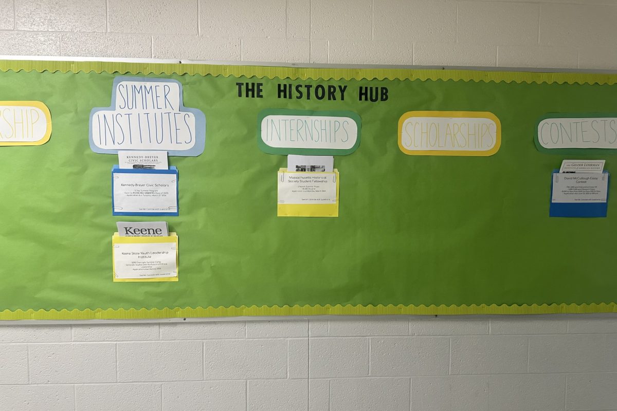 'The History Hub', showcased in WA's history hallway