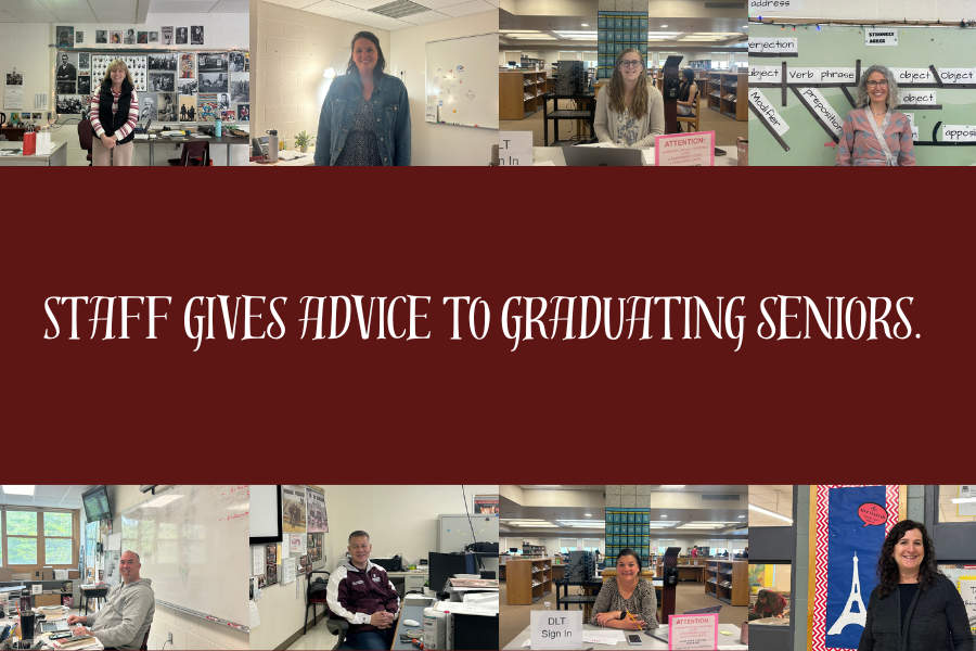 Staff gives advice to graduating seniors